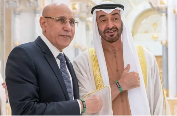 Les responsables émiratis félicitent le président Ghazouani à l’occasion de la fête de l’indépendance Les responsables émiratis félicitent le président Ghazouani à l’occasion de la fête de l’indépendance