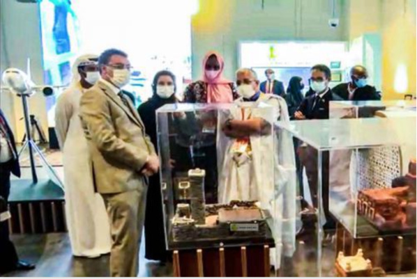 La ministre D’État émiratie des technologies avancées visite le pavillon mauritanien de l’Expo-Dubaï 2020