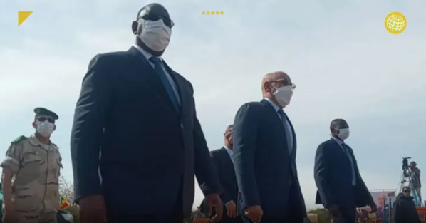 Le président Macky Sall : « n’eut été la détermination du président Ghazouani les travaux du pont de Rosso n’auraient pas été lancés » Le président Macky Sall : « n’eut été la détermination du président Ghazouani les travaux du pont de Rosso n’auraient pas été lancés »