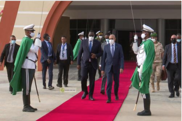 Le Président sénégalais achève sa visite en Mauritanie Le Président sénégalais achève sa visite en Mauritanie
