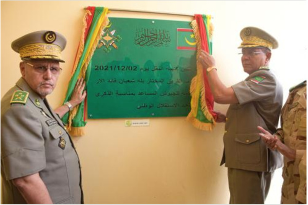 Le Chef d'état-major général adjoint des Armées inaugure des infrastructures militaires à Nouakchott
