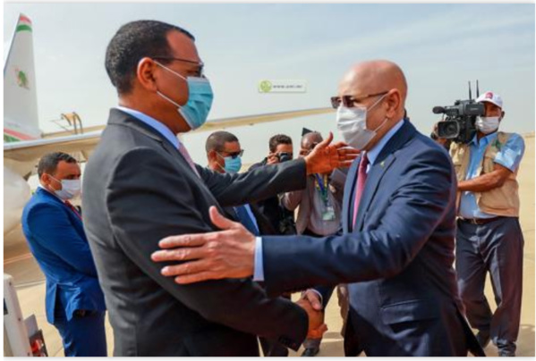 Arrivée à Nouakchott du Président nigérien pour prendre part au sommet de Nouakchott sur l’Éducation au Sahel