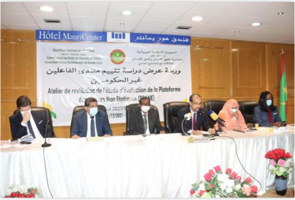 Démarrage d’un atelier sur l’étude évaluative de la plateforme des Acteurs non étatiques de Mauritanie