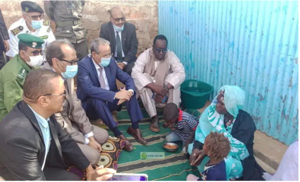 Kaédi : Condoléances officielles à une famille éplorée après le décès de leurs enfants dans un incendie