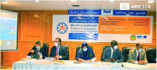 En Mauritanie, l’UNESCO lance le projet « Améliorer l’enseignement dans les pays du G5 Sahel » En Mauritanie, l’UNESCO lance le projet « Améliorer l’enseignement dans les pays du G5 Sahel »