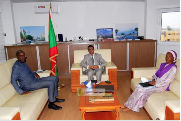 Le ministre du Pétrole reçoit le représentant du PNUD en Mauritanie Le ministre du Pétrole reçoit le représentant du PNUD en Mauritanie