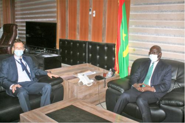 Le ministre de l’Intérieur reçoit le chef de la Mission de l’Union européenne Le ministre de l’Intérieur reçoit le chef de la Mission de l’Union européenne