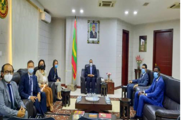 Le ministre des Affaires étrangère s’entretient avec des diplomates européens Le ministre des Affaires étrangère s’entretient avec des diplomates européens