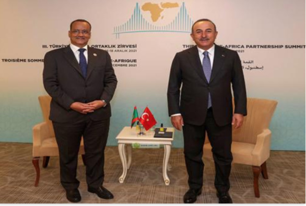 Le ministre des Affaires étrangères s’entretient avec son homologue turc