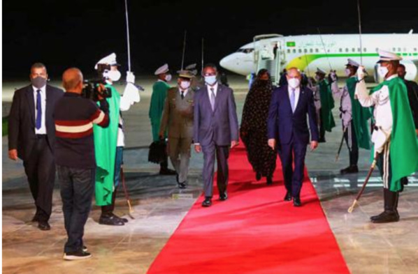 Le Président de la République arrive à Nouakchott en provenance de Turquie Le Président de la République arrive à Nouakchott en provenance de Turquie
