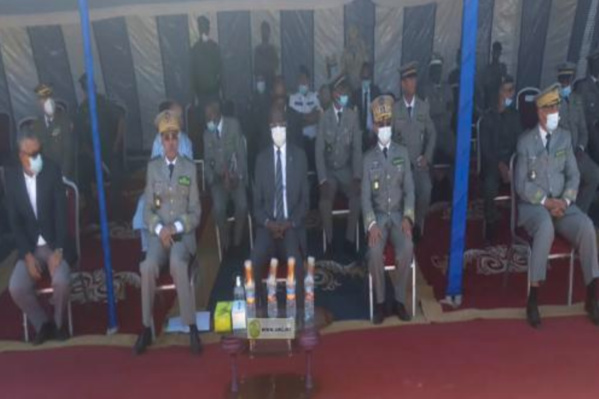 Le ministre de l'Intérieur supervise à Rosso la sortie de la 101ème promotion des élèves de la Garde nationale Le ministre de l'Intérieur supervise à Rosso la sortie de la 101ème promotion des élèves de la Garde nationale