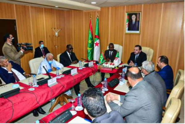 Signature d’un mémorandum d’entente entre les parlements mauritanien et algérien Signature d’un mémorandum d’entente entre les parlements mauritanien et algérien