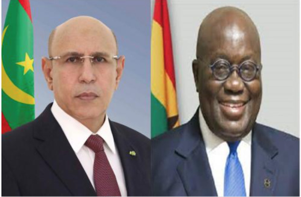 Le Président de la République reçoit un appel téléphonique de son homologue ghanéen Le Président de la République reçoit un appel téléphonique de son homologue ghanéen