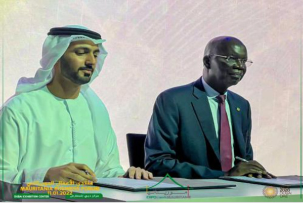 La Mauritanie signe à Dubaï plusieurs protocoles d’entente avec des entités spécialisées en développement technologique