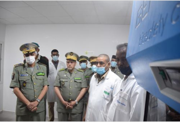 Inauguration à l’Hôpital militaire d’une unité intégrée de haute technologie pour le dépistage de la Covid-19 Inauguration à l’Hôpital militaire d’une unité intégrée de haute technologie pour le dépistage de la Covid-19