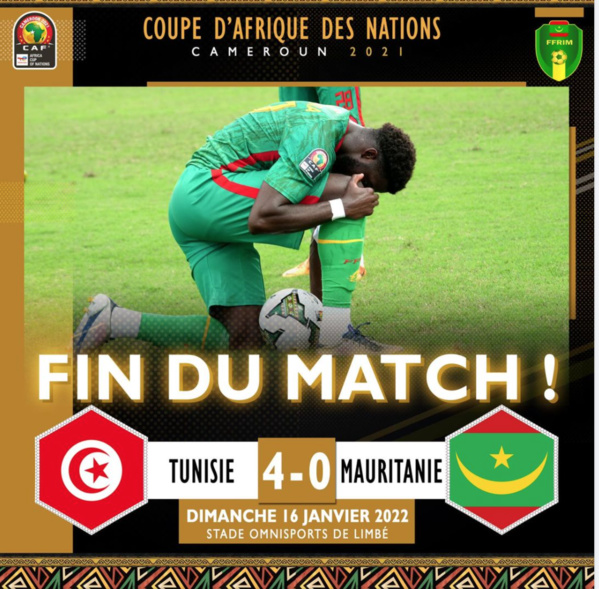 L’équipe nationale subit sa deuxième défaite à la CAN 21