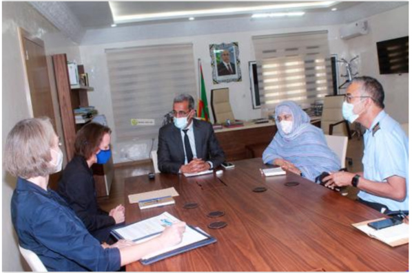 Le ministre des Pêches s’entretient avec l’ambassadrice d’Allemagne en Mauritanie