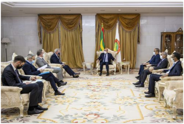 Le Président de la République reçoit le ministre luxembourgeois des Affaires étrangères Le Président de la République reçoit le ministre luxembourgeois des Affaires étrangères