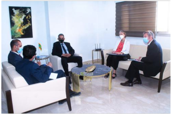 Le ministre de la Transition Numérique s’entretient avec une délégation allemande Le ministre de la Transition Numérique s’entretient avec une délégation allemande