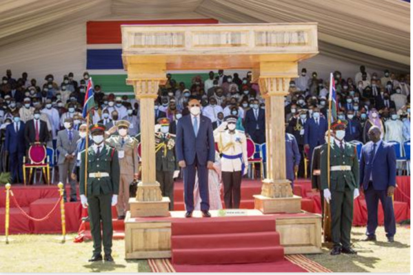 La Présidente de la République assiste à la cérémonie d’investiture du président gambien La Présidente de la République assiste à la cérémonie d’investiture du président gambien