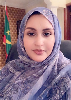 Naha Mint Haroun Ould Cheikh Sidiya, ministre des affaires sociales Naha Mint Haroun Ould Cheikh Sidiya, ministre des affaires sociales