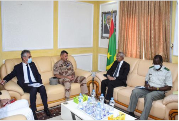 Le ministre de la Défense nationale reçoit le commandant de la force Barkhane