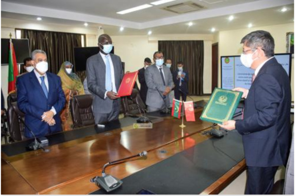 Signature d’un accord entre la Mauritanie et la Chine relatif à l’annulation d’une partie de la dette