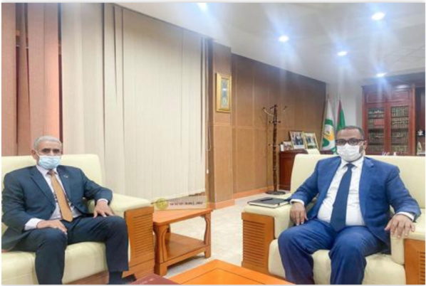 Le président de l’UNPM reçoit l’ambassadeur libyen Le président de l’UNPM reçoit l’ambassadeur libyen