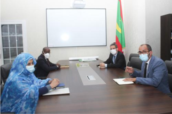 Le ministre des Finances s’entretient avec le coordinateur du système des Nations Unies à Nouakchott Le ministre des Finances s’entretient avec le coordinateur du système des Nations Unies à Nouakchott