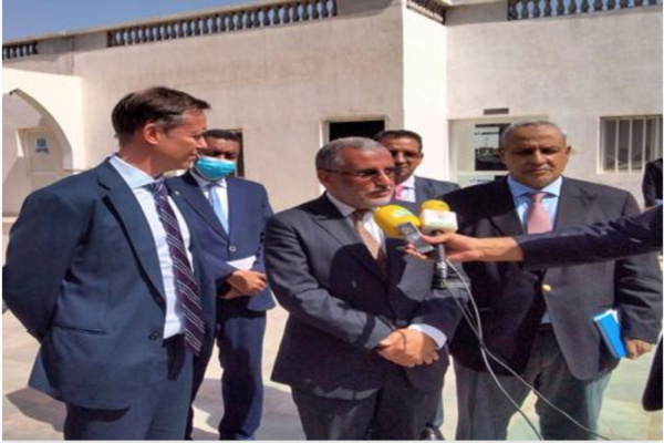 Nouadhibou : l’Autorité de la Zone Franche de Nouadhibou et l'Union européenne prospectent les aspects de coopération et les moyens de renforcer leur partenariat Nouadhibou : l’Autorité de la Zone Franche de Nouadhibou et l'Union européenne prospectent les aspects de coopération et les moyens de renforcer leur partenariat