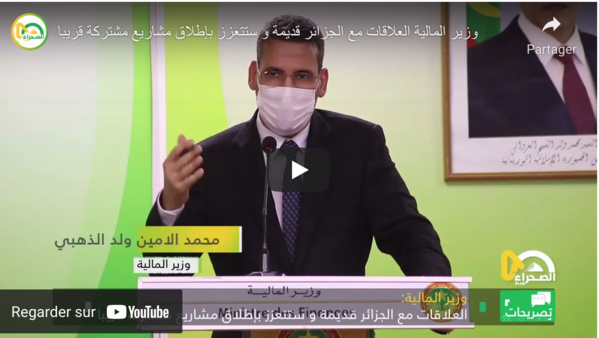 Géants projets pour booster l'axe économique Nouakchott -Alger Géants projets pour booster l'axe économique Nouakchott -Alger