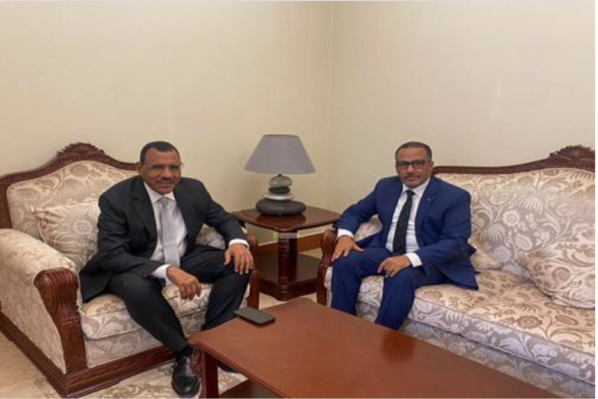 Le Président du Niger reçoit le président de l’UNPM Le Président du Niger reçoit le président de l’UNPM