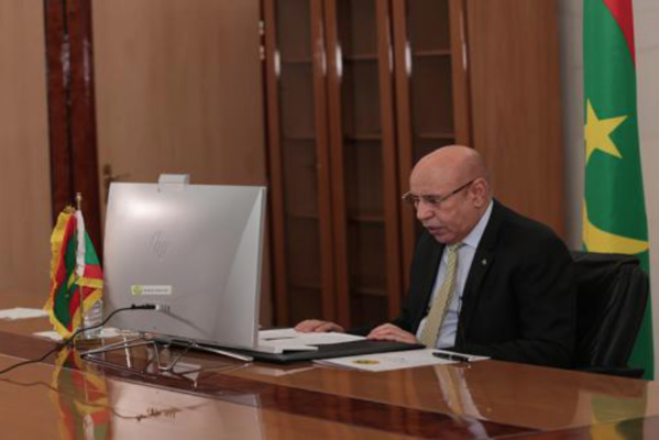 e Président de la République au 7e Forum des entreprises UE-Afrique sur l'énergie: "La Mauritanie dispose d'un incommensurable potentiel en ressources énergétiques renouvelables" Nouakchott,  14/02/2022