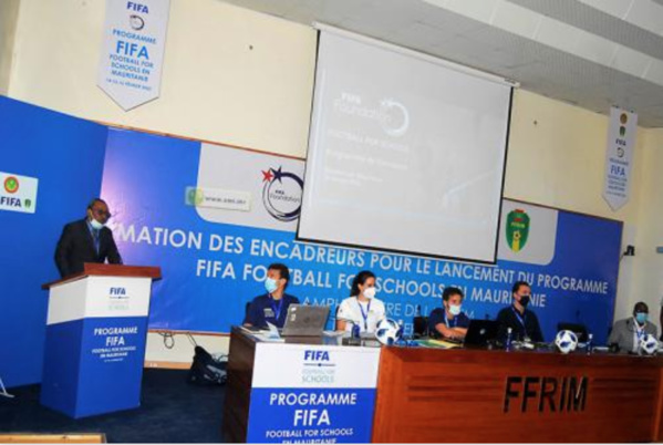 La FIFA lance un projet de développement du football en milieu scolaire mauritanien La FIFA lance un projet de développement du football en milieu scolaire mauritanien