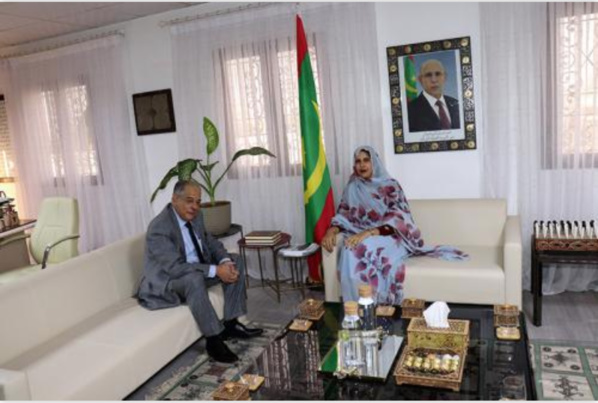 La ministre de l’Enseignement supérieur s’entretient avec l’ambassadeur d’Algérie La ministre de l’Enseignement supérieur s’entretient avec l’ambassadeur d’Algérie