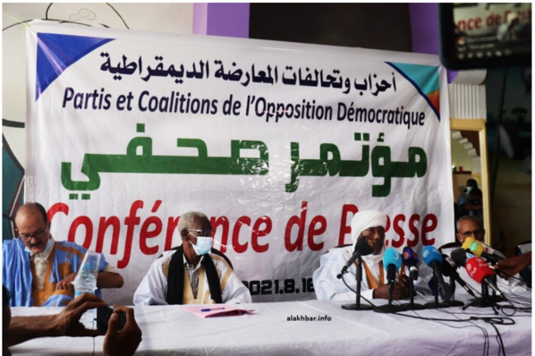 L’opposition dénonce des "manœuvres" visant à "saper" le dialogue national L’opposition dénonce des "manœuvres" visant à "saper" le dialogue national