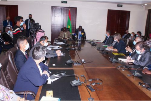 Organisation d'une réunion entre le ministre des Affaires économiques et les partenaires techniques et financiers de la Mauritanie Organisation d'une réunion entre le ministre des Affaires économiques et les partenaires techniques et financiers de la Mauritanie