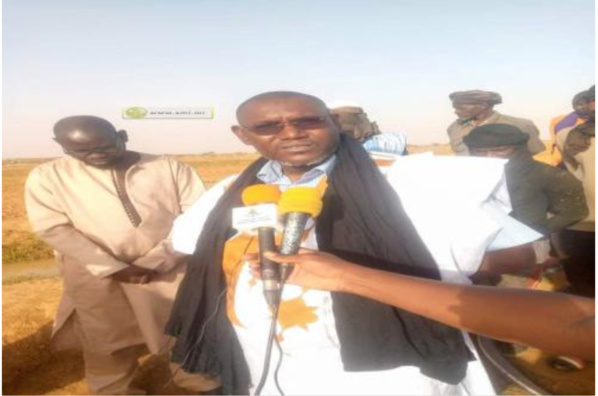 Le chef de file de l'opposition visite des projets agricoles au Brakna Le chef de file de l'opposition visite des projets agricoles au Brakna