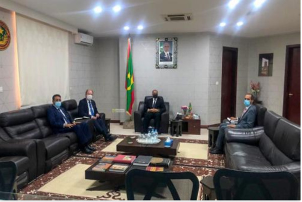 Le ministre des Affaires étrangères reçoit l'ambassadeur finlandais Le ministre des Affaires étrangères reçoit l'ambassadeur finlandais