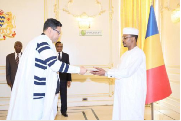 L’ambassadeur de Mauritanie au Tchad présente ses lettres de créance L’ambassadeur de Mauritanie au Tchad présente ses lettres de créance
