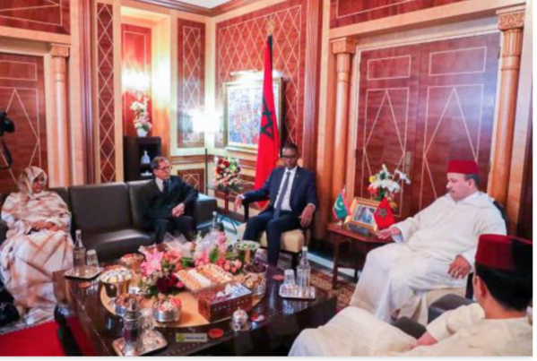 Le Premier ministre s'entretient avec le président de la Chambre des conseillers du Maroc Raba, 11/03/2022 Le Premier ministre s'entretient avec le président de la Chambre des conseillers du Maroc Raba, 11/03/2022