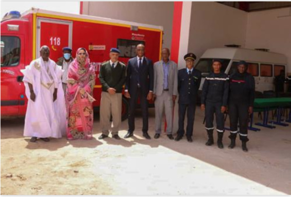 Don de moyens logistiques de la Principauté de Monaco à la Délégation générale à la Sécurité civile Don de moyens logistiques de la Principauté de Monaco à la Délégation générale à la Sécurité civile