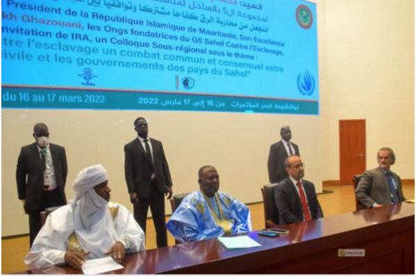 Rencontre sous régionale du réseau G5 sahel de lutte contre l’esclavage Rencontre sous régionale du réseau G5 sahel de lutte contre l’esclavage