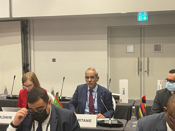 son excellence Cheikhna Ould Nenni Ould Moulaye Zein ambassadeur de Mauritanie à l'Unesco