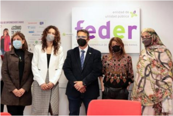 La première Dame visite le siège de la Fédération espagnole des Pathologies rares La première Dame visite le siège de la Fédération espagnole des Pathologies rares