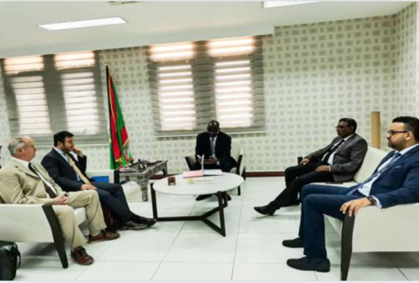 Le ministre des Affaires économiques reçoit une mission du FIDA
