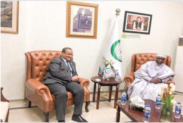 Le ministre des Affaires étrangères s’entretient avec le secrétaire général de l’OCI Le ministre des Affaires étrangères s’entretient avec le secrétaire général de l’OCI