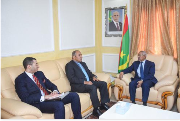 Le ministre de la Défense reçoit l’ambassadeur d’Egypte Le ministre de la Défense reçoit l’ambassadeur d’Egypte