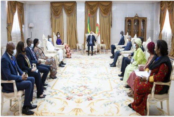 Le Président de la République reçoit les membres du Comité régional du Projet SWEDD Le Président de la République reçoit les membres du Comité régional du Projet SWEDD