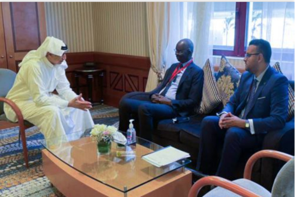 Le ministre des Affaires économiques s'entretient avec le directeur général du FADES Le ministre des Affaires économiques s'entretient avec le directeur général du FADES